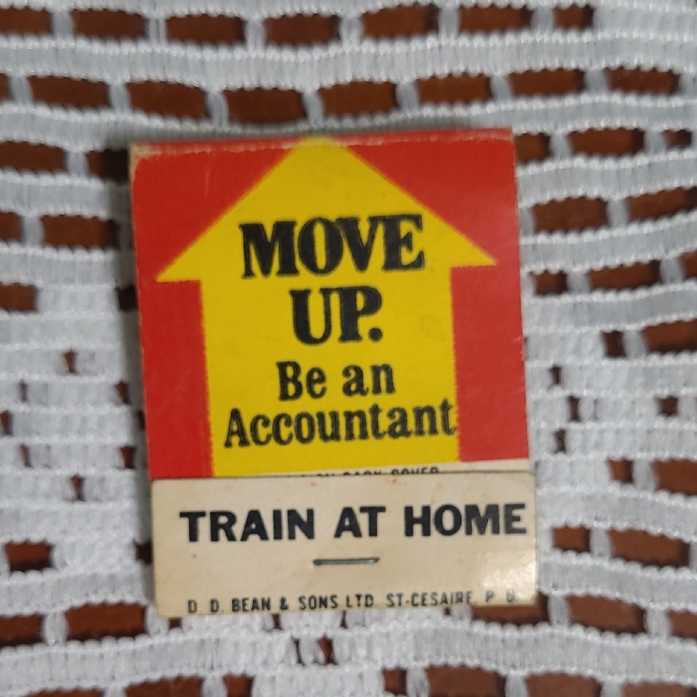 Collectible Matchbook Cover